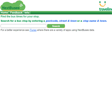 Tablet Screenshot of nextbuses.mobi